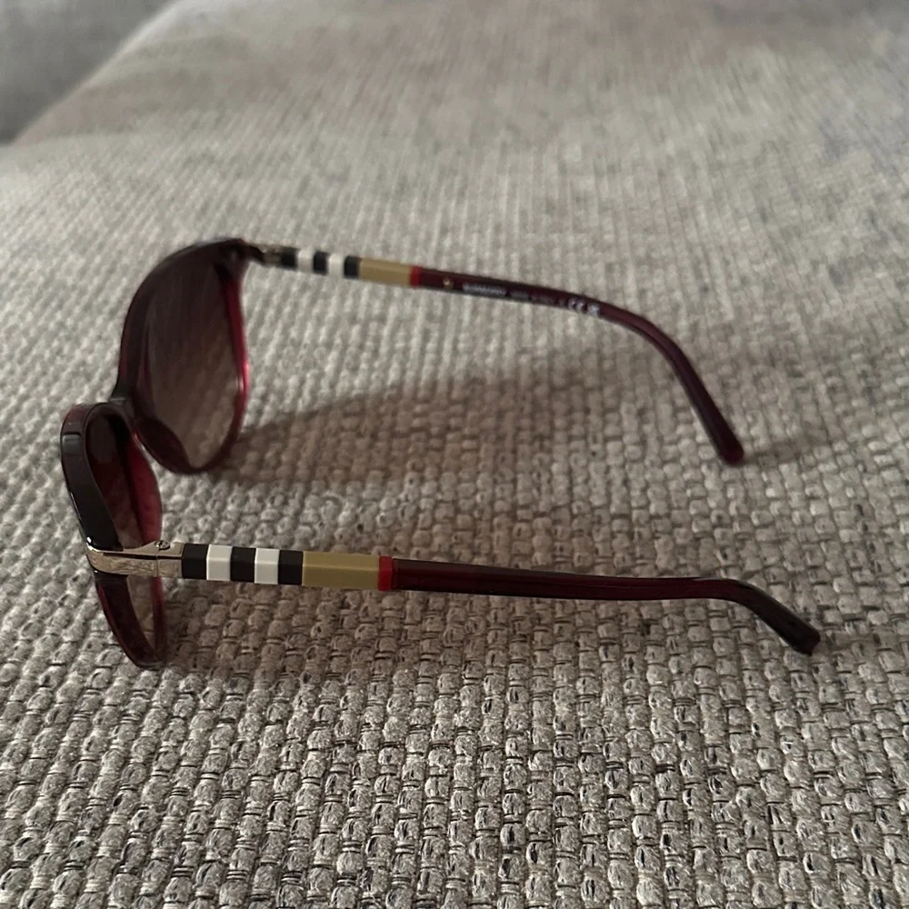 Burberry Dark Brown Sunglasses - Picture 4 of 5